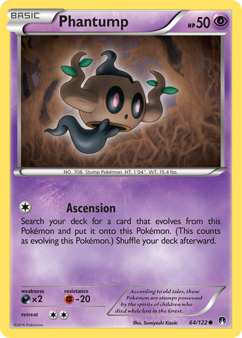 Phantump (64/122) [XY: BREAKpoint] - The Mythic Store | 24h Order Processing