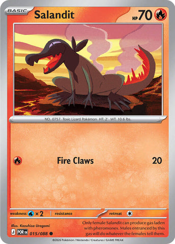 Salandit (015/088) [Mega Evolution: Perfect Order] - The Mythic Store | 24h Order Processing