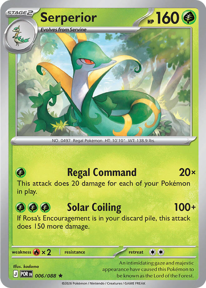 Serperior (006/088) (Deck Exclusive) [Mega Evolution: Perfect Order] - The Mythic Store | 24h Order Processing