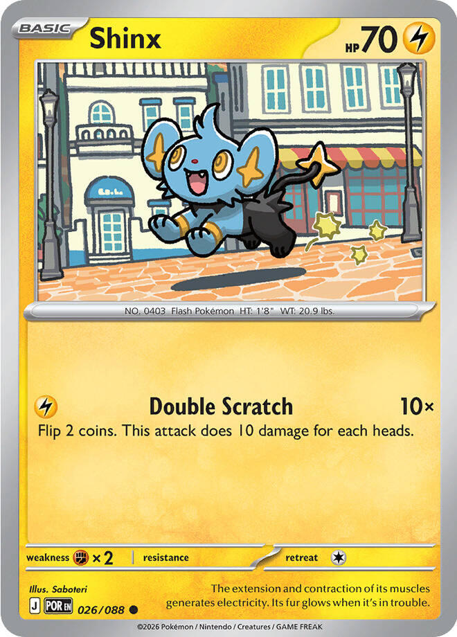 Shinx (026/088) [Mega Evolution: Perfect Order] - The Mythic Store | 24h Order Processing