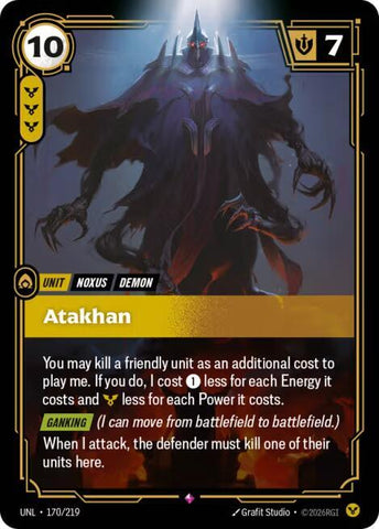 Atakhan (170/219) [Unleashed] - The Mythic Store | 24h Order Processing