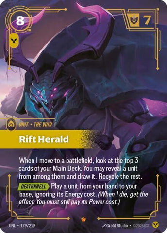 Rift Herald (179/219) [Unleashed] - The Mythic Store | 24h Order Processing