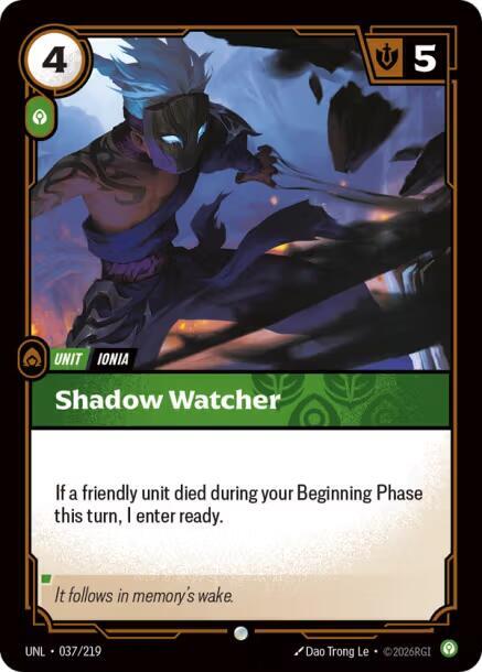 Shadow Watcher (037/219) [Unleashed] - The Mythic Store | 24h Order Processing