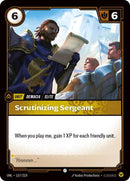 Scrutinizing Sergeant (157/219) [Unleashed] - The Mythic Store | 24h Order Processing