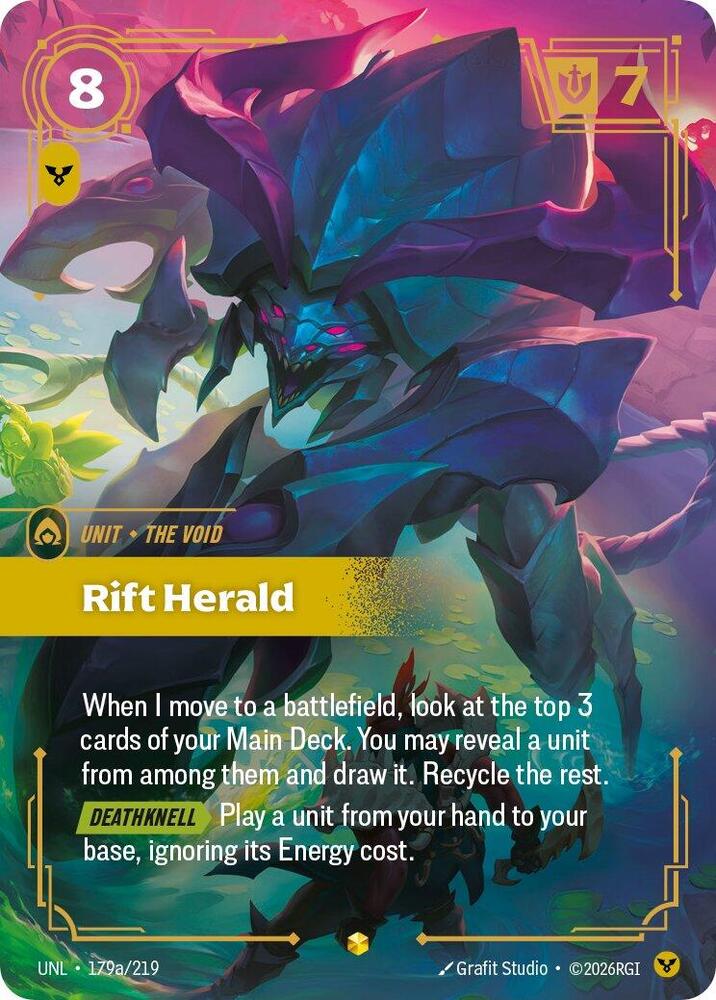 Rift Herald (Alternate Art) (179a/219) [Unleashed] - The Mythic Store | 24h Order Processing