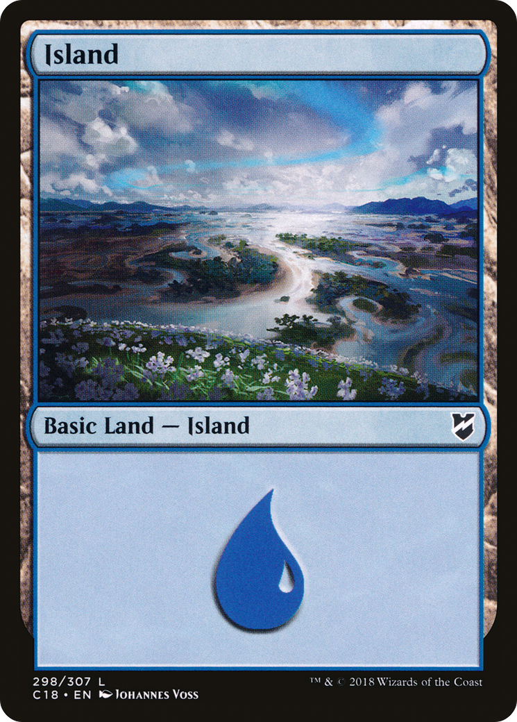 Island (298) [Commander 2018] - The Mythic Store | 24h Order Processing