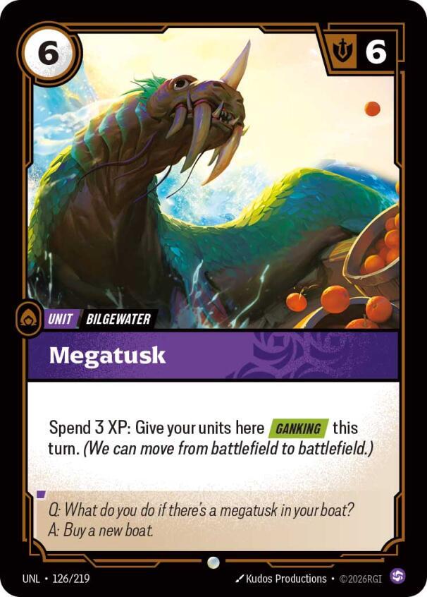 Megatusk (126/219) [Unleashed] - The Mythic Store | 24h Order Processing
