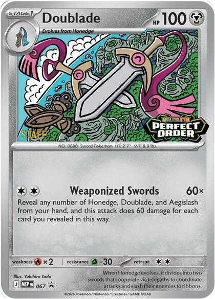 Doublade (067) [Staff] [Mega Evolution Promo] - The Mythic Store | 24h Order Processing