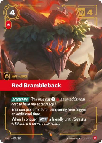 Red Brambleback (029/219) [Unleashed] - The Mythic Store | 24h Order Processing