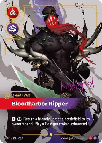 Pyke - Bloodharbor Ripper (Signature) (228*/219) [Unleashed] - The Mythic Store | 24h Order Processing