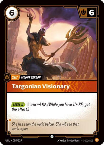 Targonian Visionary (098/219) [Unleashed] - The Mythic Store | 24h Order Processing