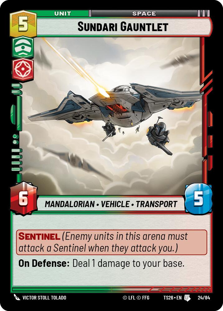 Sundari Gauntlet (24/84) (24/84) [Twin Suns] - The Mythic Store | 24h Order Processing
