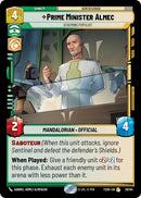 Prime Minister Almec - Scheming Populist (28/84) (28/84) [Twin Suns] - The Mythic Store | 24h Order Processing