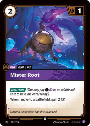 Mister Root (127/219) [Unleashed] - The Mythic Store | 24h Order Processing