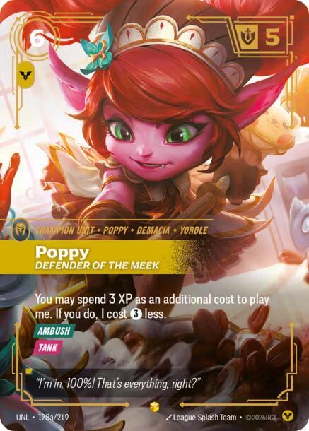Poppy - Defender of the Meek (Alternate Art) (178a/219) [Unleashed] - The Mythic Store | 24h Order Processing