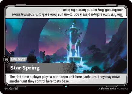 Star Spring (215/219) [Unleashed] - The Mythic Store | 24h Order Processing