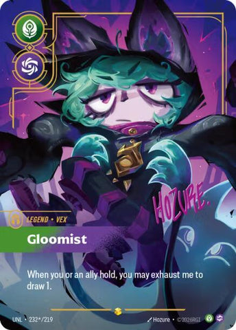 Vex - Gloomist (Signature) (232*/219) [Unleashed] - The Mythic Store | 24h Order Processing
