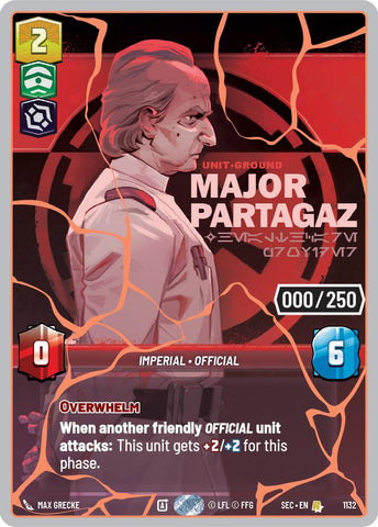 Major Partagaz - Healthcare Provider (1132) (Serialized) (Rose Gold) (1132) [Secrets of Power] - The Mythic Store | 24h Order Processing
