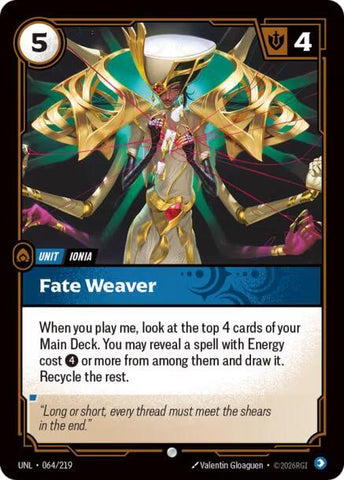 Fate Weaver (064/219) [Unleashed] - The Mythic Store | 24h Order Processing