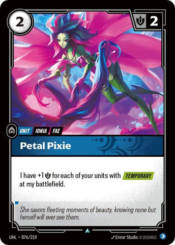 Petal Pixie (076/219) [Unleashed] - The Mythic Store | 24h Order Processing