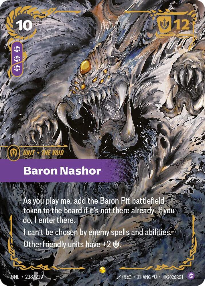 Baron Nashor (Ultimate) (238/219) [Unleashed] - The Mythic Store | 24h Order Processing