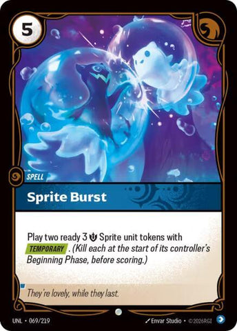 Sprite Burst (069/219) [Unleashed] - The Mythic Store | 24h Order Processing