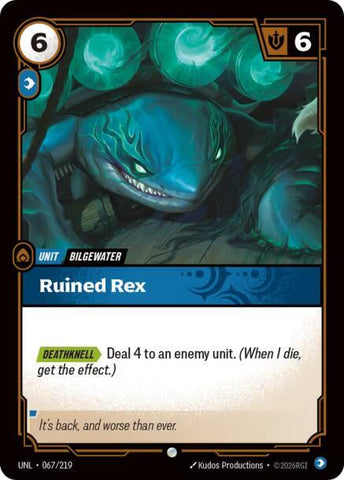 Ruined Rex (067/219) [Unleashed] - The Mythic Store | 24h Order Processing