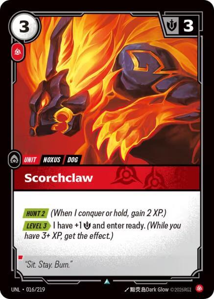 Scorchclaw (016/219) [Unleashed] - The Mythic Store | 24h Order Processing