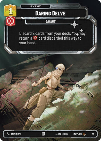 Daring Delve (36) (Foil) (36) [A Lawless Time: Weekly Play] - The Mythic Store | 24h Order Processing