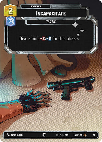 Incapacitate (32) (Foil) (32) [A Lawless Time: Weekly Play] - The Mythic Store | 24h Order Processing
