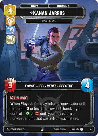 Kanan Jarrus - Spectre One (10) (10) [A Lawless Time: Weekly Play] - The Mythic Store | 24h Order Processing