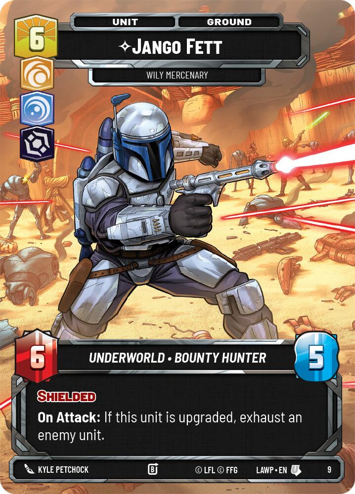 Jango Fett - Wily Mercenary (9) (9) [A Lawless Time: Weekly Play] - The Mythic Store | 24h Order Processing