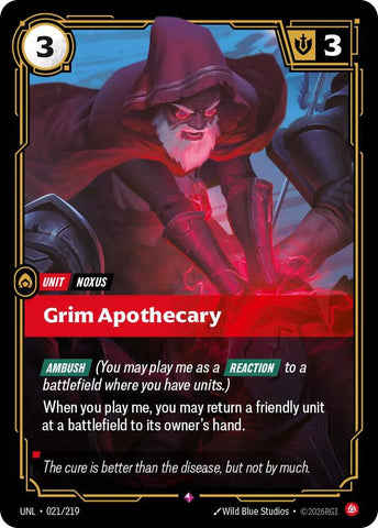 Grim Apothecary (021/219) [Unleashed] - The Mythic Store | 24h Order Processing