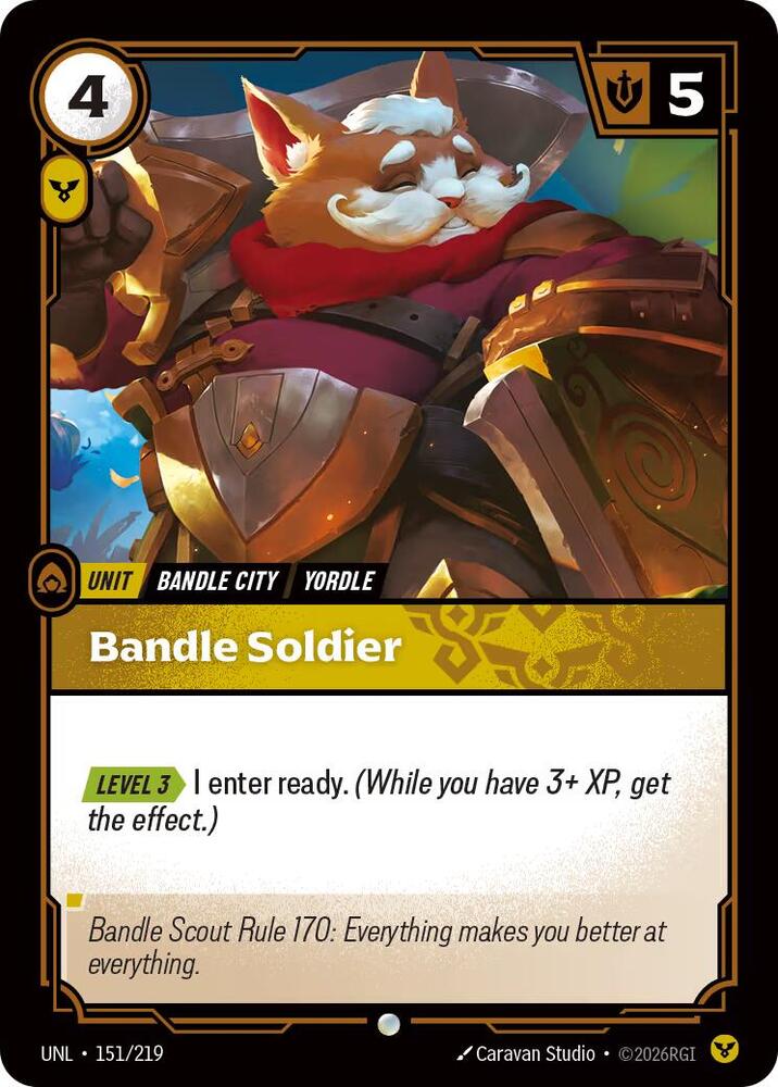 Bandle Soldier (151/219) [Unleashed] - The Mythic Store | 24h Order Processing