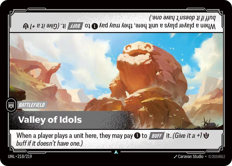 Valley of Idols (218/219) [Unleashed] - The Mythic Store | 24h Order Processing