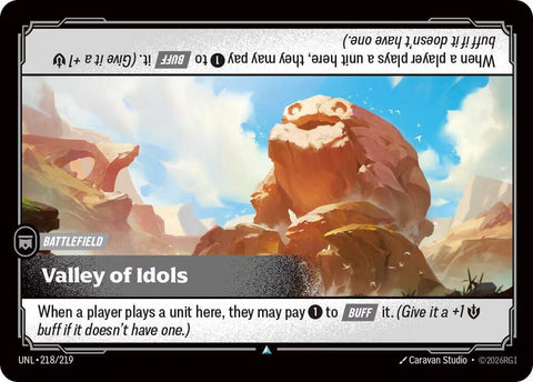 Valley of Idols (218/219) [Unleashed] - The Mythic Store | 24h Order Processing