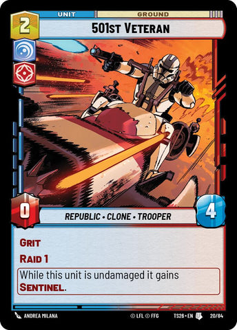 501st Veteran (20/84) (20/84) [Twin Suns] - The Mythic Store | 24h Order Processing