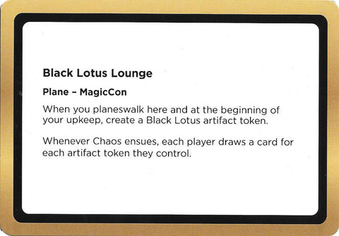 Black Lotus Lounge (Black Lotus Unknown Planechase) [Oversize Cards] - The Mythic Store | 24h Order Processing