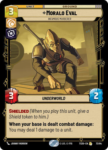 Moralo Eval - Infamous Murderer (73/84) (73/84) [Twin Suns] - The Mythic Store | 24h Order Processing
