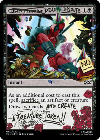 Deadly Dispute (080) (Pool Party Foil) [Secret Lair Drop Series] - The Mythic Store | 24h Order Processing