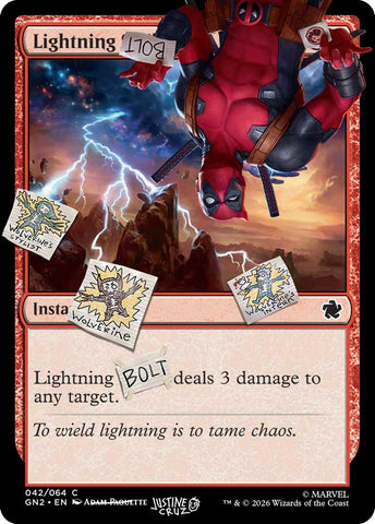 Lightning Bolt (042) [Secret Lair Drop Series] - The Mythic Store | 24h Order Processing