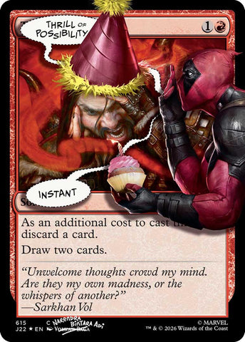Thrill of Possibility (615) (Pool Party Foil) [Secret Lair Drop Series] - The Mythic Store | 24h Order Processing