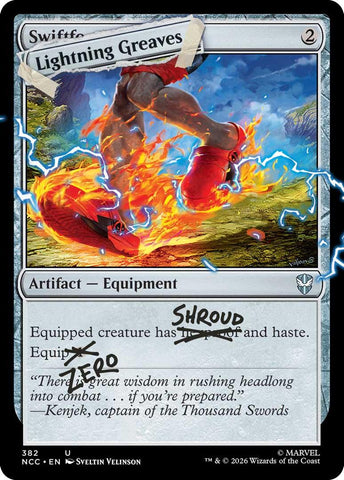 Lightning Greaves (382) [Secret Lair Drop Series] - The Mythic Store | 24h Order Processing