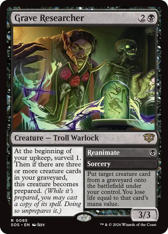 Grave Researcher [Secrets of Strixhaven] - The Mythic Store | 24h Order Processing