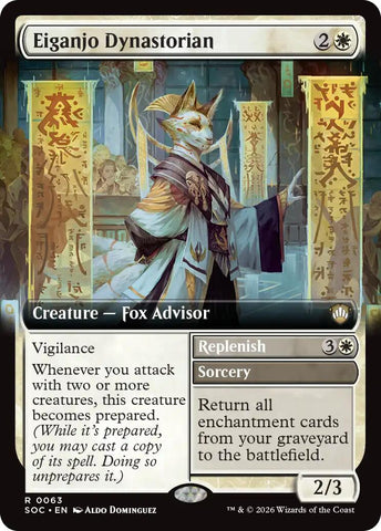 Eiganjo Dynastorian (Extended Art) [Secrets of Strixhaven Commander] - The Mythic Store | 24h Order Processing