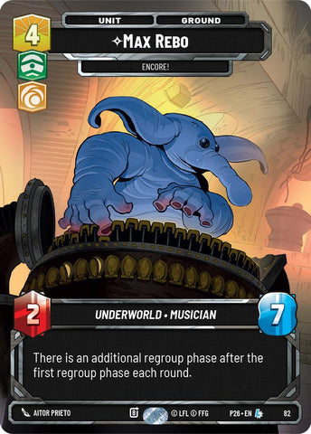Max Rebo - Encore! (82) (82) [Sector and Regional Promos: Season 1] - The Mythic Store | 24h Order Processing