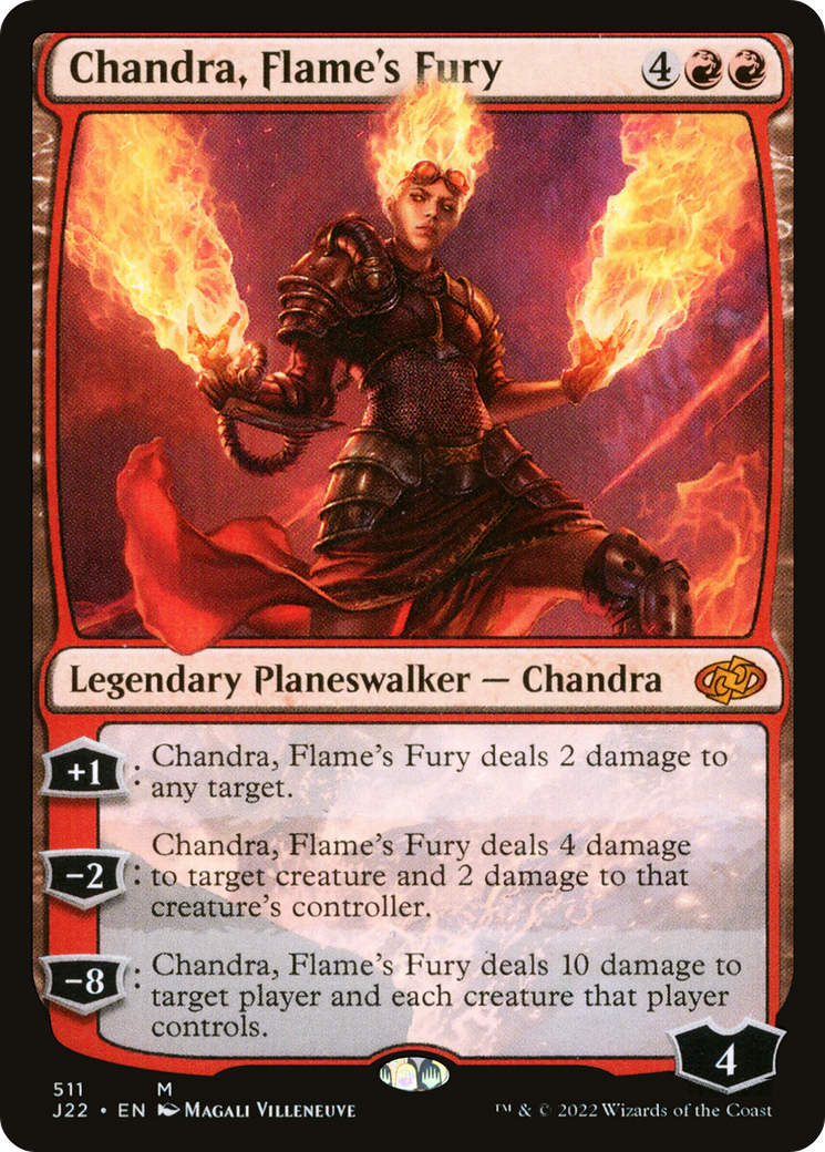 Chandra, Flame's Fury [Jumpstart 2022] - The Mythic Store | 24h Order Processing