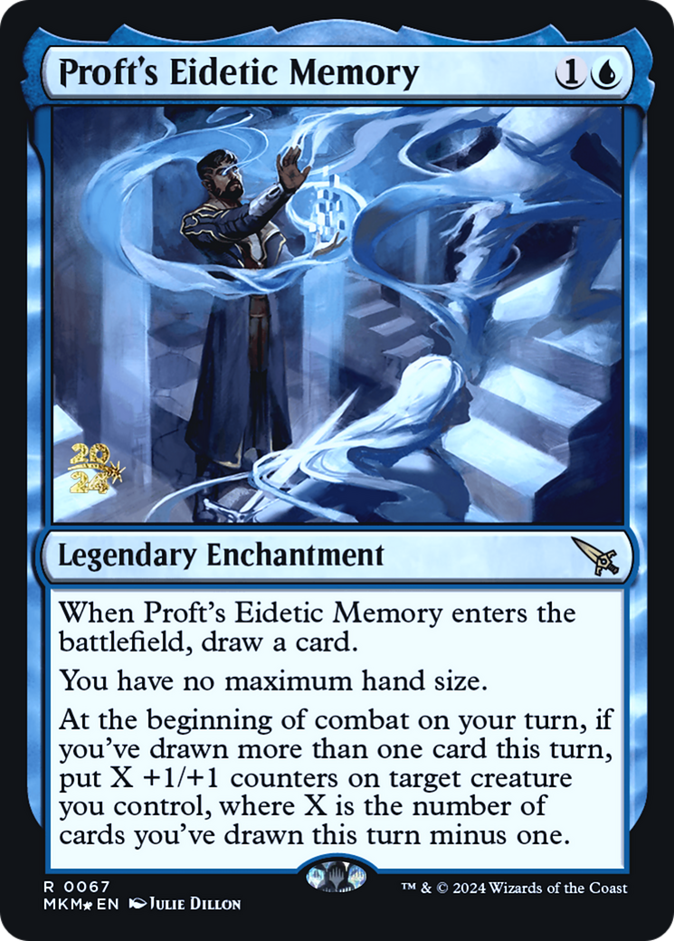 Proft's Eidetic Memory [Murders at Karlov Manor Prerelease Promos] - The Mythic Store | 24h Order Processing