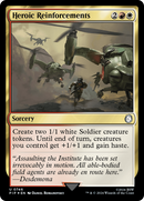 Heroic Reinforcements (Surge Foil) [Fallout] - The Mythic Store | 24h Order Processing
