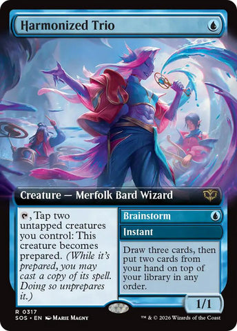 Harmonized Trio (Extended Art) [Secrets of Strixhaven] - The Mythic Store | 24h Order Processing